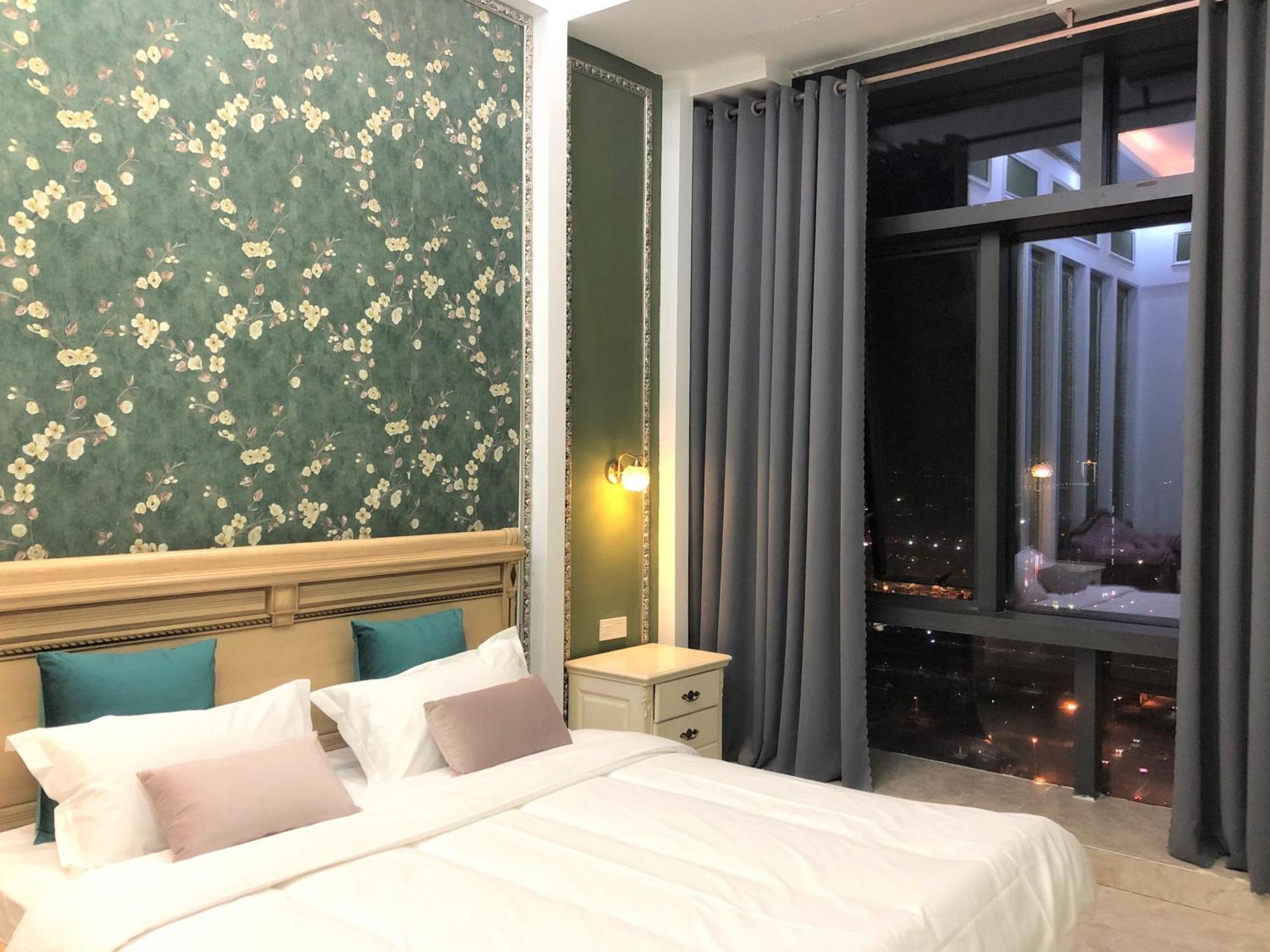April Fair Duplex Apartment Guangzhou South Railway Station Ao Yuan Yue Shi Dai Branch Bagian luar foto