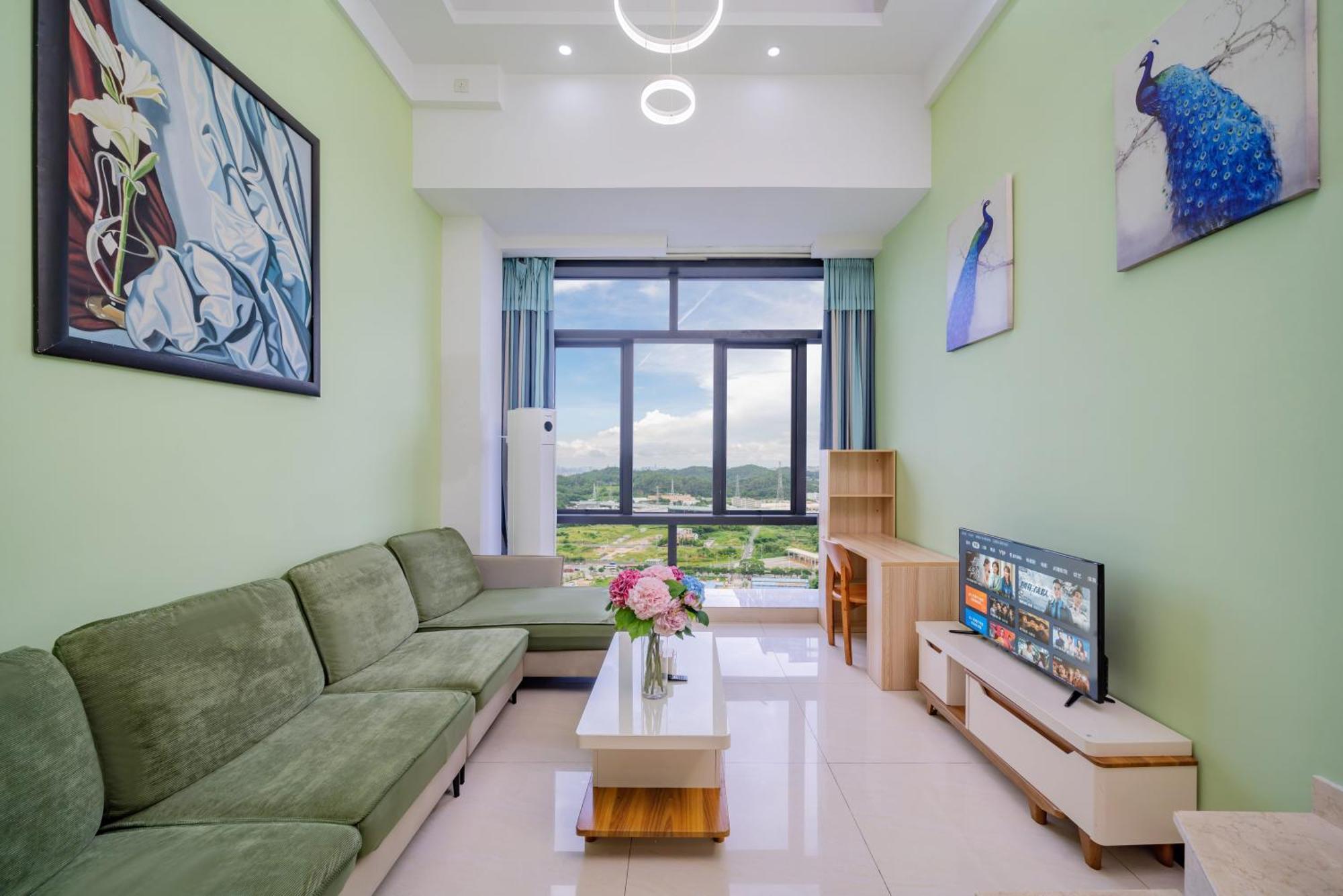 April Fair Duplex Apartment Guangzhou South Railway Station Ao Yuan Yue Shi Dai Branch Bagian luar foto