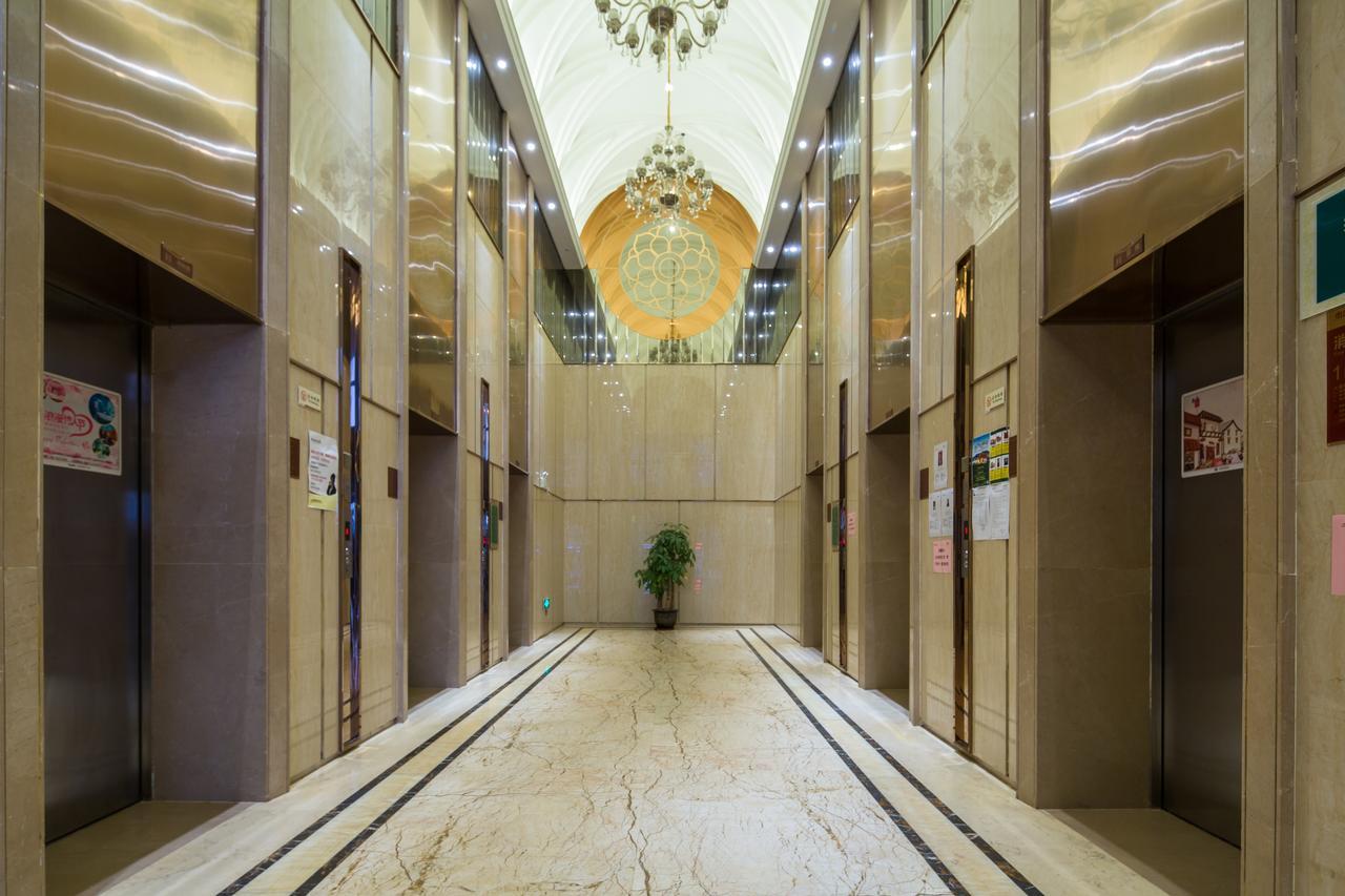 April Fair Duplex Apartment Guangzhou South Railway Station Ao Yuan Yue Shi Dai Branch Bagian luar foto